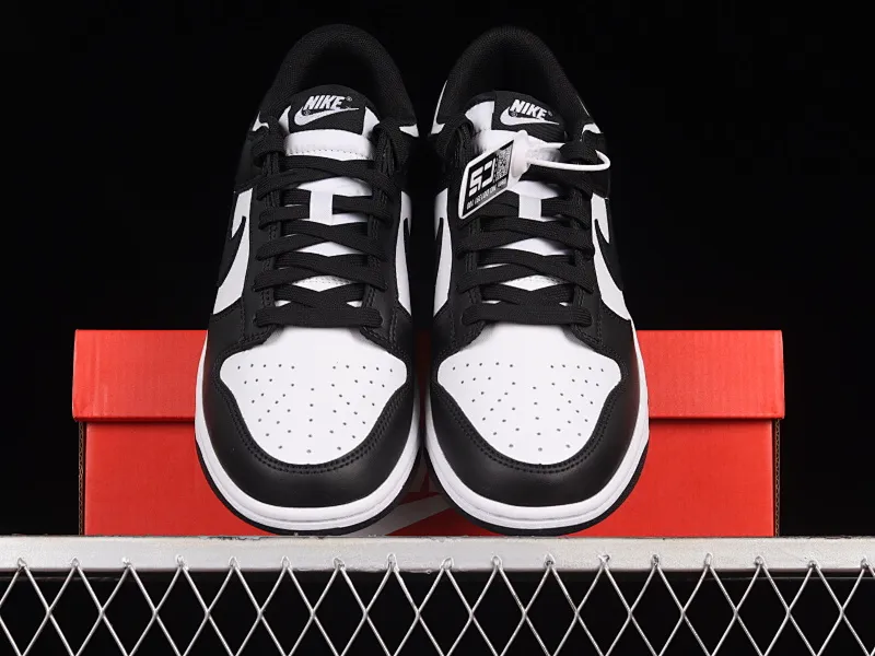 All Categories Nk SB Dunk Series Nk SB Dunk Low Low-top Sneakers Nk SB Dunk Low Black and White Panda SB Smashed Backboard Fashion Casual Sneakers DD1391-100